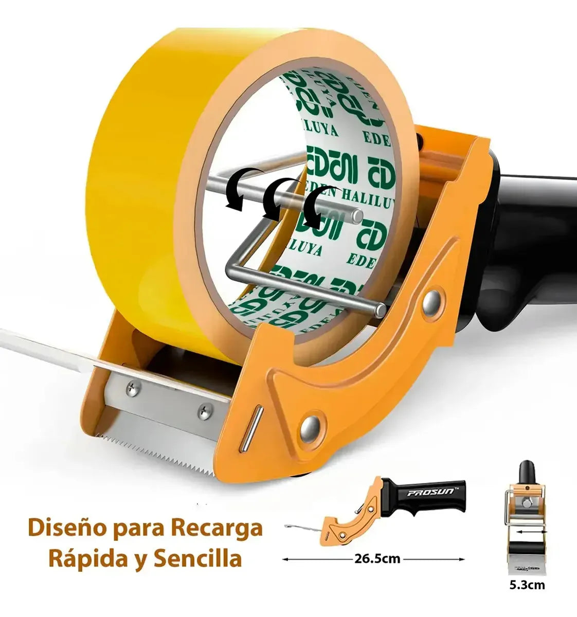 Despachador de Cinta Aplicador Con Mango Ergonómico