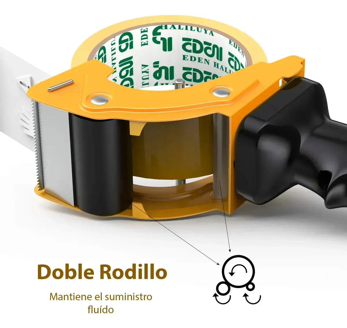 Despachador de Cinta Aplicador Con Mango Ergonómico